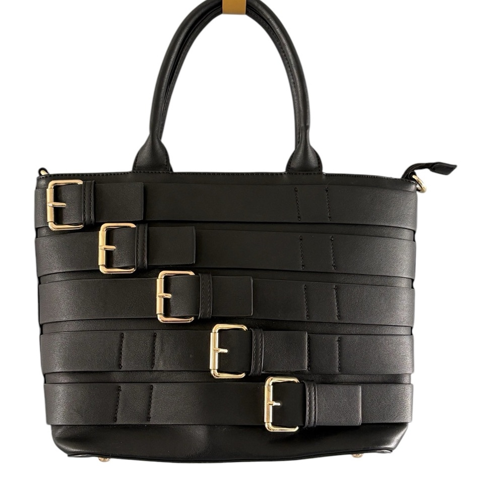 Elegant Black Tote Bag